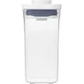 Oxo Opbevaringskrukke for køkkenting POP GOOD GRIPS 500 ml, mini firkantet, plast, OXO