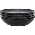 Denby - Pastatallerken Halo Ø 22 cm 4-pak - Sort - Tallerkener - - Homeroom