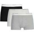Gant Ganttil mænd. 900003333 Sæt 3 basic boxershorts hvid, sort (M), Afslappet, Bomuld