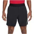 Nike NikeCourt Advantage Dri-FIT-tennisshorts (15 cm) til mænd - sort