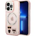 Karl Lagerfeld Klhmp14lhnkcip Iphone 14 Pro 6.1 Iconic Karl&choupette Telefonetui