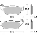Brembo 07065xs Sintrede Bremseklodser