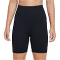 Nike One Dri-FIT-cykelshorts (13 cm) til større børn (piger) - sort