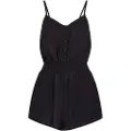 O'Neill Thin Strap Buttoned Romper Jumpsuit sort