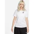 Nike Sportswear Club Essentials-T-shirt til kvinder - hvid