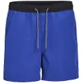 Jack & Jones Fiji Black Tape Badeshorts