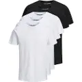 Jack & Jones Organic Basic 5 Pack T-shirt Med Korte ærmer