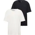 Hugo Boss BOSStil mænd. 50475287 Pakke 2 Comfor T-shirts hvid, marineblå (3XL), Casual, Bomuld, Korte ærmer