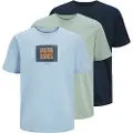 Jack & Jones Hudson T-shirt Med Korte ærmer 3 Enheder