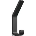 Zone Denmark Håndklædekrog RIM 11 cm, dobbelt, sort, aluminium, Denmark