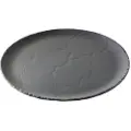 Revol Middagstallerken BASALT 32 cm, skifereffekt, keramik, REVOL
