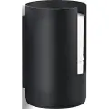Zone Denmark Reserverulleholder RIM 22 cm, vægmonteret, sort, aluminium, Denmark