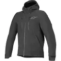 Alpinestars Domino Tech Motorcykel-Hoodie sort XXL