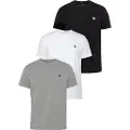 Timberland Timberlandtil mænd. TB0A6GH19591 Pakke med 3 Dunstan River T-shirts grå, sort, hvid (L), Casual, Bomuld, Korte ærmer