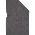 Moooi Badehåndklæde DODO PAVONE 100 x 150 cm, grå, bomuld, Moooi