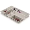 SmartaSaker Makeup organisator VIVA 75009, sæt med 7 stk, creme, plastik, Joseph Joseph