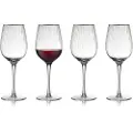 Lyngby Glas Rødvinsglas PALERMO GOLD, sæt med 4 stk, 300 ml, Lyngby Glas