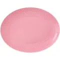 Lyngby Serveringsfad RHOMBE 29 x 22 cm, rosa, Lyngby