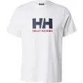 Helly Hansen Helly Hansentil mænd. 54596 Logo 3.0 T-shirt hvid (M), Casual, Bomuld, Korte ærmer