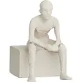 Kähler Figur THE REFLECTIVE ONE 14 cm, hvid, Kähler