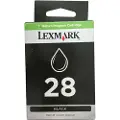 Lexmark 28 Blækpatron sort 18C1428 Modsvarer: N/A