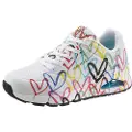 SKECHERS Skecherstil kvinder. 155507 Træningssko Uno flerfarvet, hvid (35), 3-5 cm, Blonder