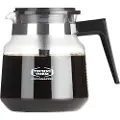 Goobay Original Glaskande med mekanisk drypstop - 1,25 L sort