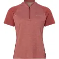 Vaude Bike Tamaro Half Zip Iv T-shirt Med Korte ærmer