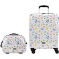 Gabol Vibes Mr Wonderful Spinner Set 55/20 Tsa 37.4l + 14.8l Kuffert Med Hjul