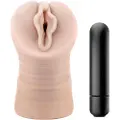 Blush M for Men Ashley - vibrerende kunstig vagina (naturlig)