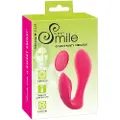 Sweet Smile SMILE Panty - genopladelig, trådløs 2-i-1 vibrator (pink)
