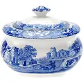 Spode - Sukkerskål med låg Blue Italian 25 cl - Blå - Serverings- & salatskåle - - Homeroom