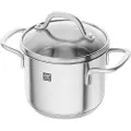 Zwilling - Gryde Pico med glaslåg 1 l 12 cm - Sølvfarvet - Gryder & kasseroller - - Homeroom