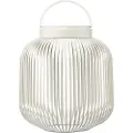 Blomus Bærbar bordlampe LITO M 30,5 cm, LED, silkegrå, stål, Blomus