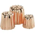 De Buyer Cannelé form 5,5 cm, kobber, de Buyer