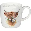Wrendale Design - Kop Wrendale Designs Thank You 40 cl - Flerfarvet - Kopper & krus - - Homeroom