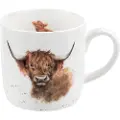 Royal Worcester - Kop Wrendale Designs Highland Coo 31 cl - Flerfarvet - Kopper & krus - - Homeroom