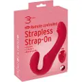 Orion Strapless - trådløs, strap-on vibrator (rød)