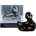 Big Teaze Toys My Duckie Romance 2.0 - klitoris vibrator (sort-guld)
