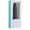 EasyToys Power Vibe - snoet silikone stav vibrator (sort)
