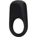 Shots Loveline - genopladelig, vibrerende penisring (sort)
