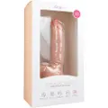 EasyToys - sugekop-dildo med kugler (22,5cm) - naturlig