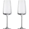 Zwiesel Glas Champagneglas VIVID SENSES 388 ml, sæt med 2 stk, Zwiesel Glas