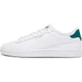 Puma Smash 3.0 L Sneakers, Shoes, White/Malachite/Gold, 38.5