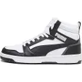 Puma Rebound Sneakers, Shoes, White/Black/Shadow Gray, 47