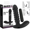 Black Velvets Black Velvet rillede vibrator - medium (sort)