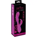 Javida Thumping Rabbit - 3-motorisk klitorisvibrator (lilla)