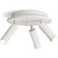 Herstal - Spotlight Pipeline rund 3 - Hvid - Spotlights - - Homeroom