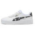 Puma Carina 3.0 Snake Chic Women, Shoes, White/Vapor Gray/Aged Silver, 36