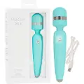 Orion Cheeky Wand - genopladelig massagevibrator (turkis)